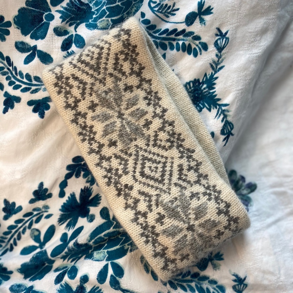 Wool ear muff made in Iceland